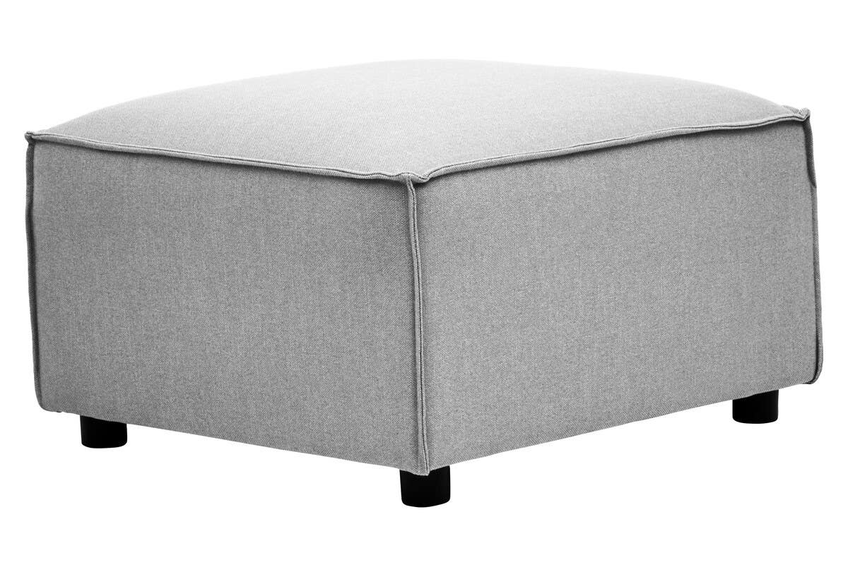 Noosa & Co. Living Toulouse Grey Fabric Sofa Ottoman House of Isabella UK