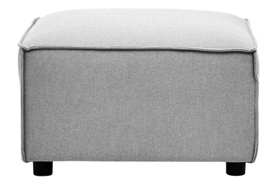 Noosa & Co. Living Toulouse Grey Fabric Sofa Ottoman House of Isabella UK