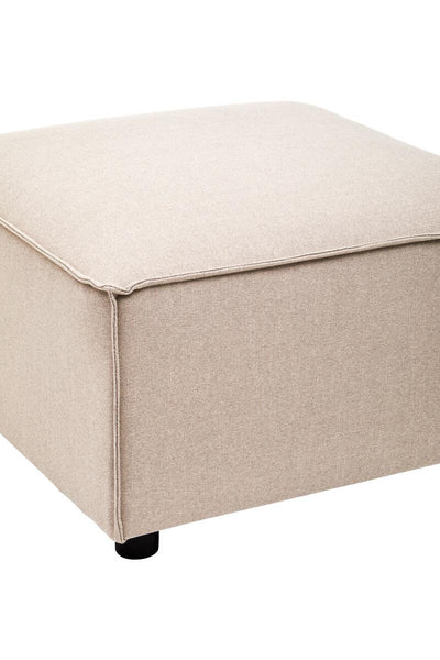 Noosa & Co. Living Toulouse Natural Fabric Sofa Ottoman House of Isabella UK