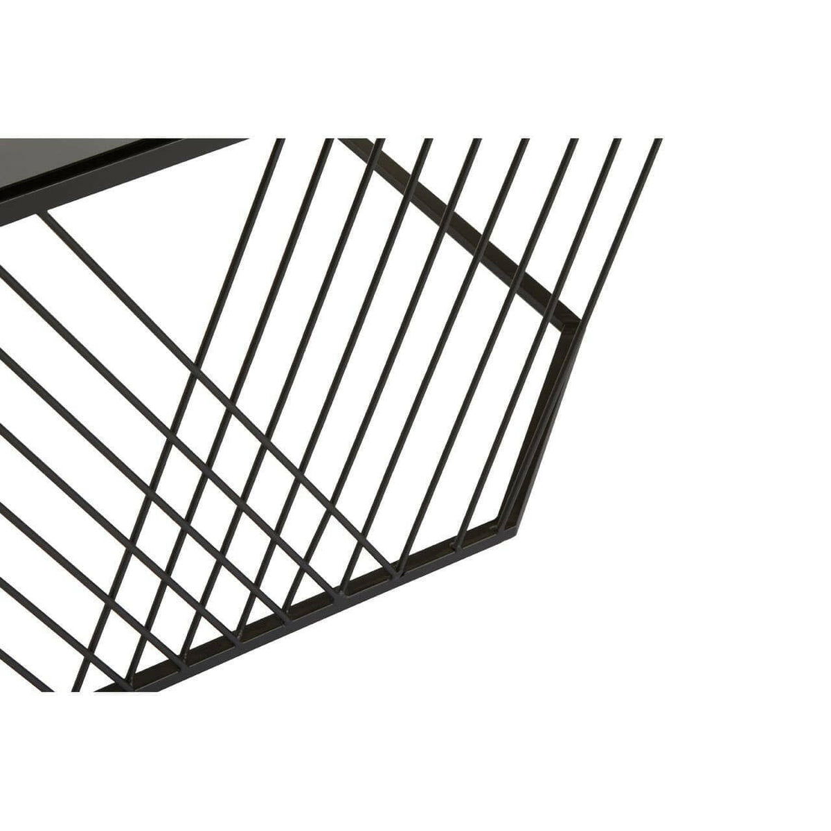 Trento Coffee Table With Grey Glass Top.