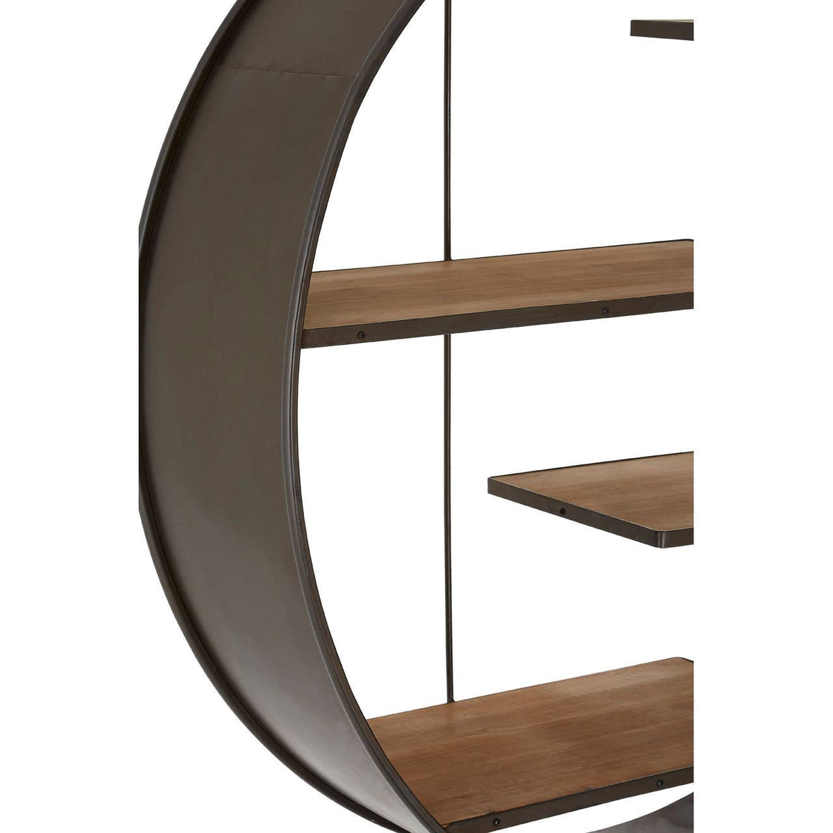 Trinity Round Shelf Unit.