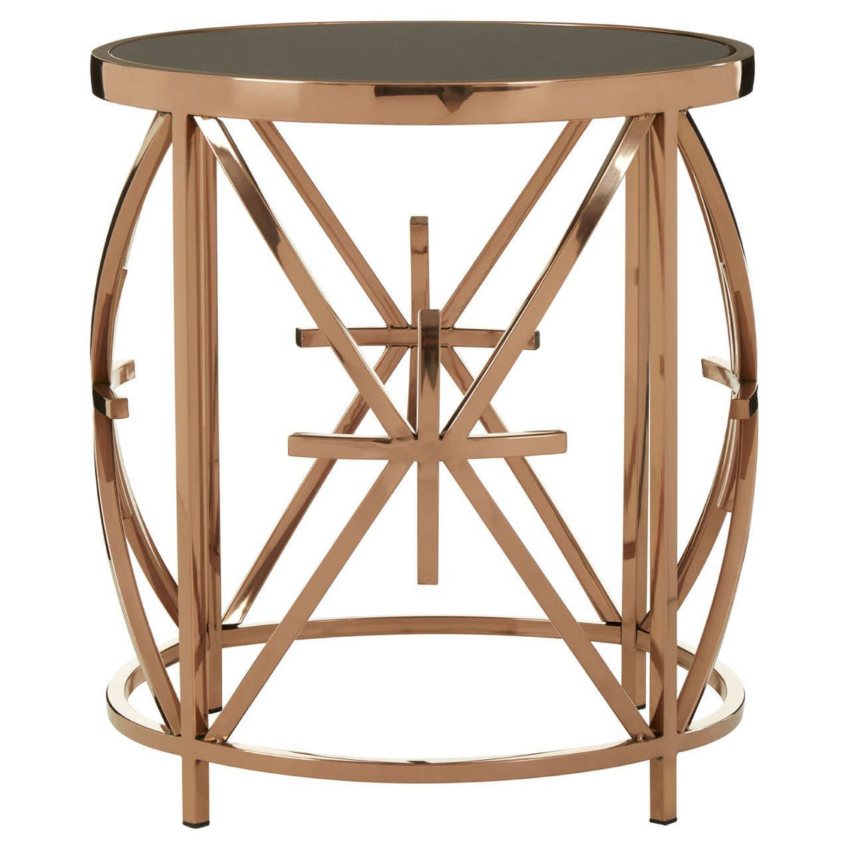 Tula Round Star Base Side Table.