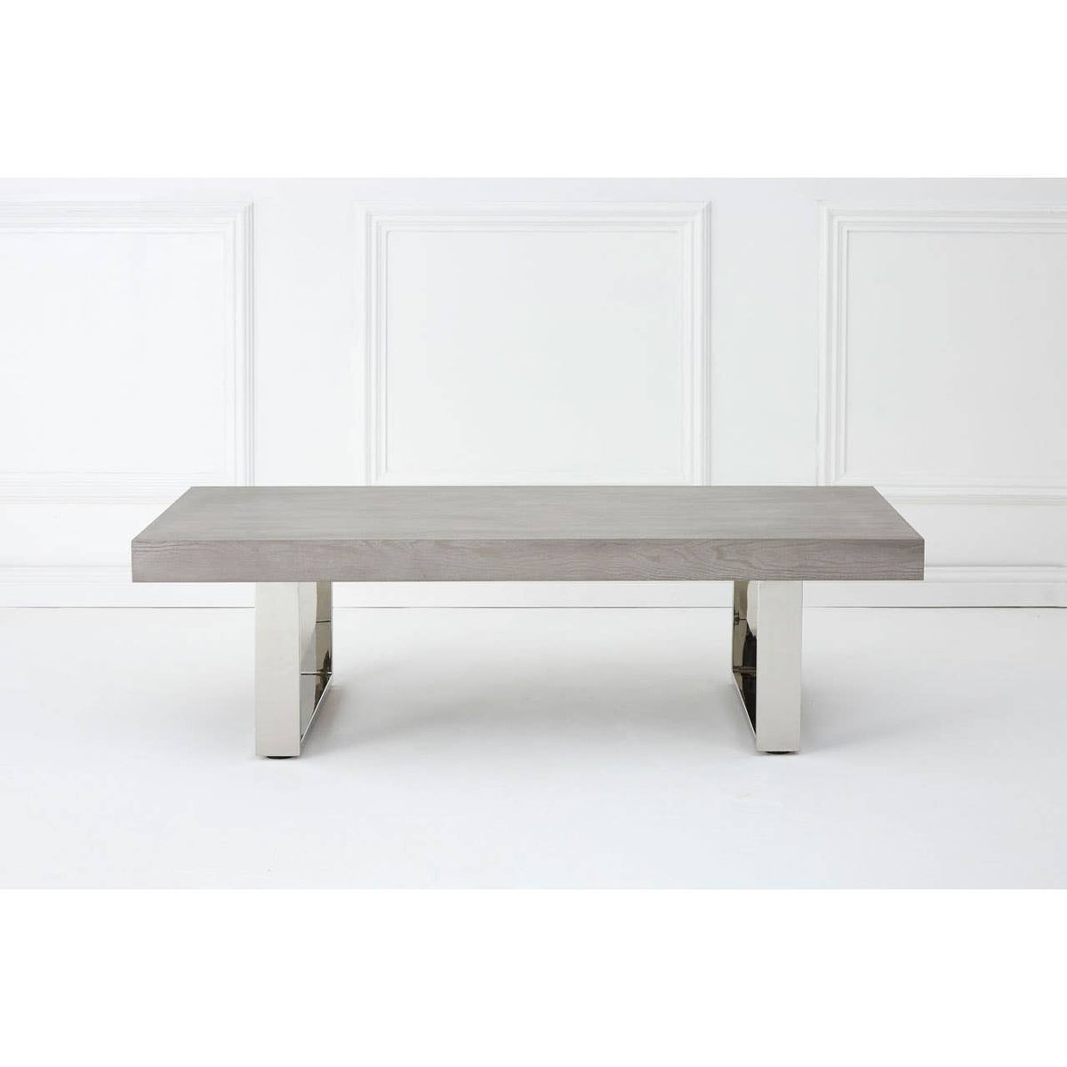 Ulmus Grey Elm Wood Coffee Table.