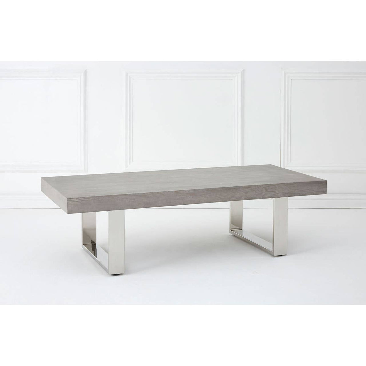 Ulmus Grey Elm Wood Coffee Table.