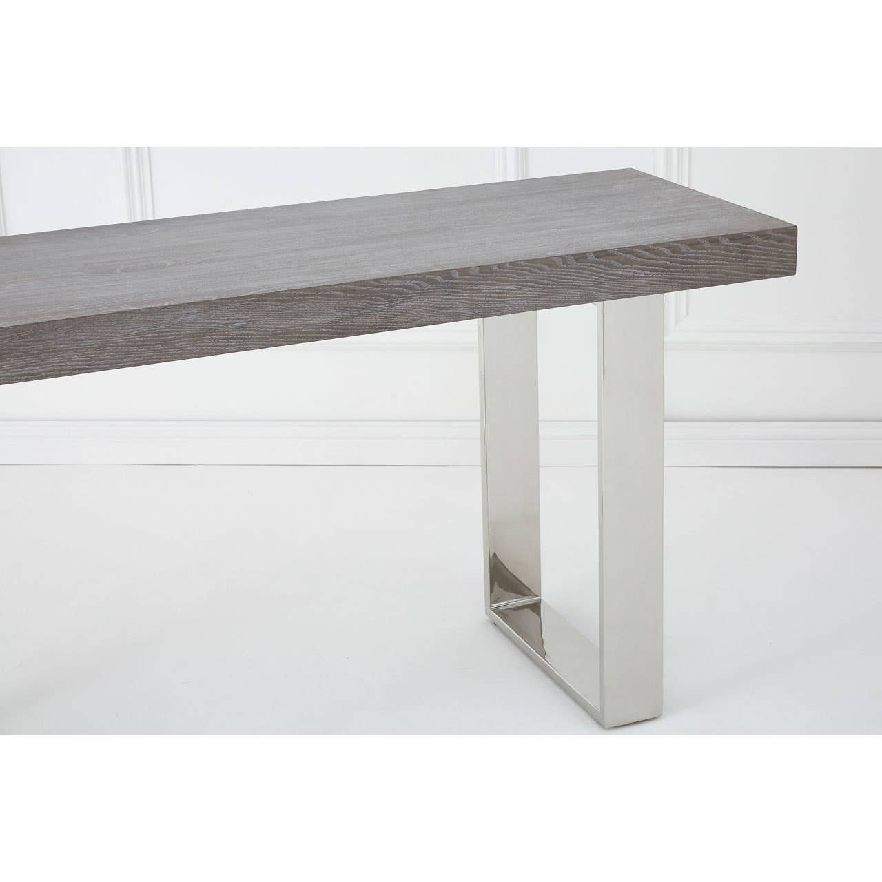 Noosa & Co. Living Ulmus Grey Elm Wood Console Table House of Isabella UK