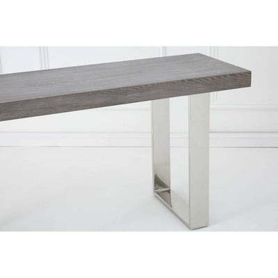 Noosa & Co. Living Ulmus Grey Elm Wood Console Table House of Isabella UK