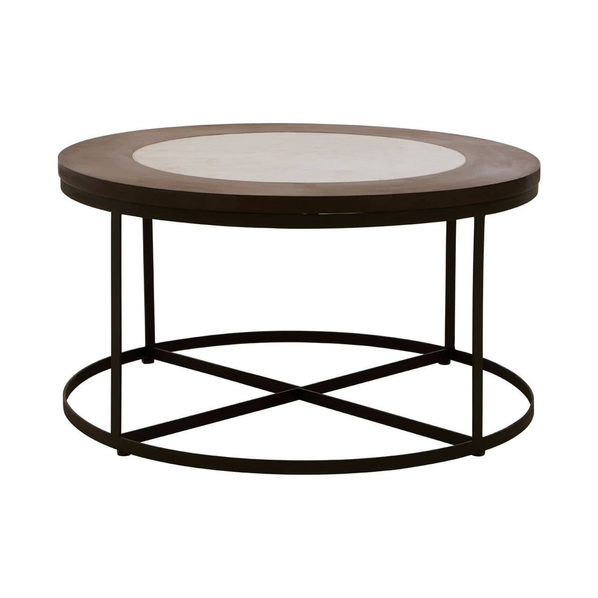 Vasco Side Table With Latticed Base.