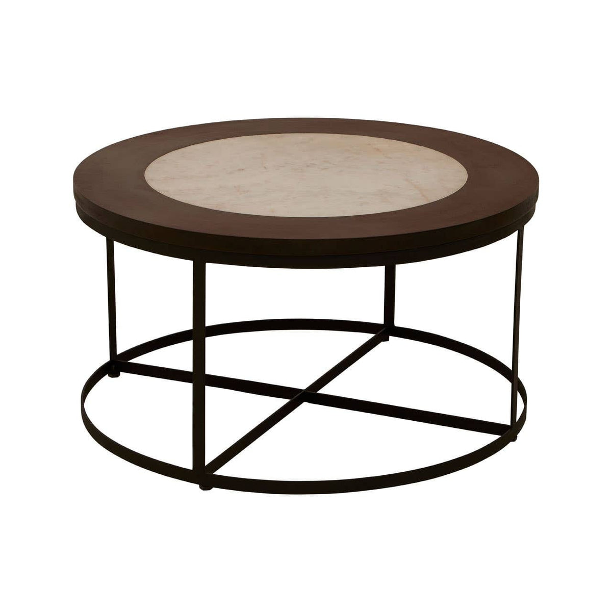Vasco Side Table With Latticed Base.