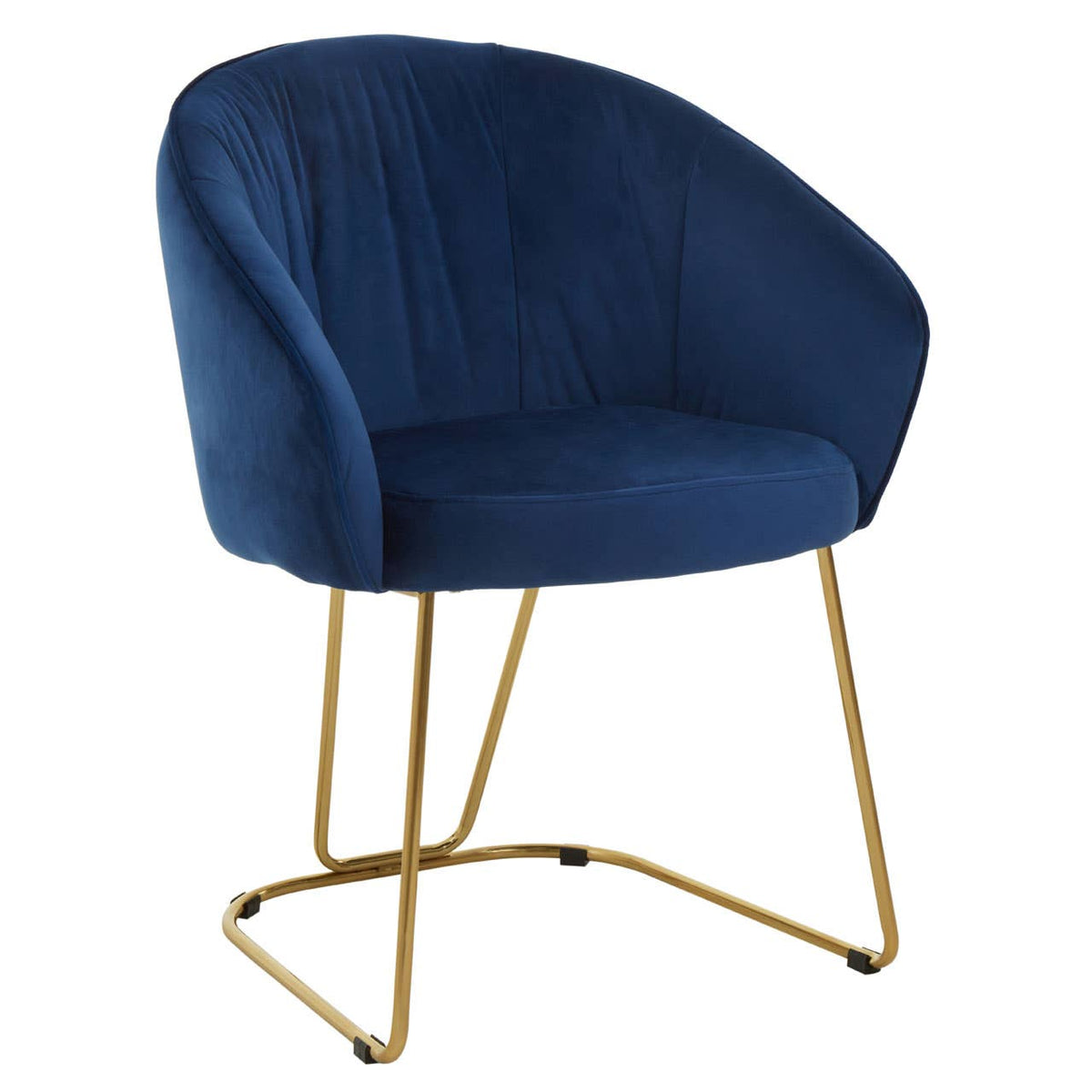Veneto Midnight Velvet Dinner Chair.