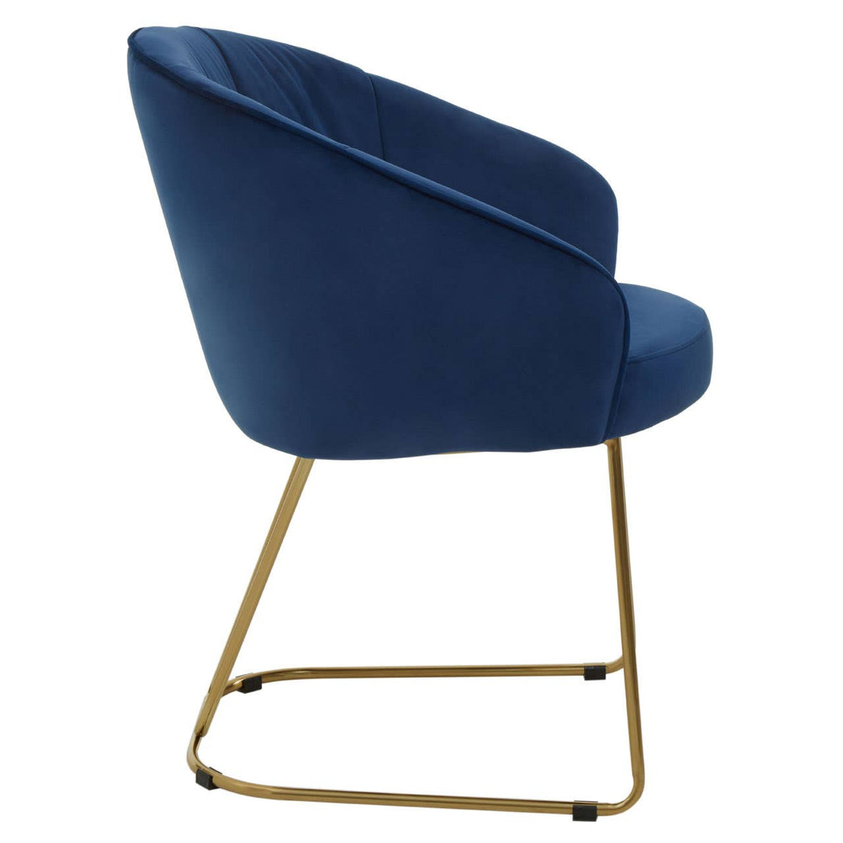 Veneto Midnight Velvet Dinner Chair.