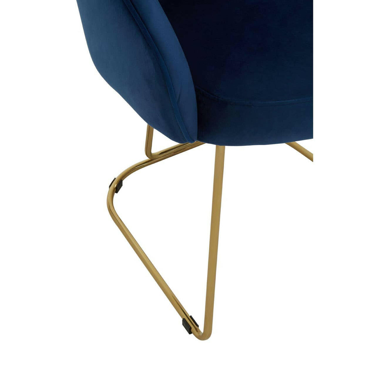 Veneto Midnight Velvet Dinner Chair.