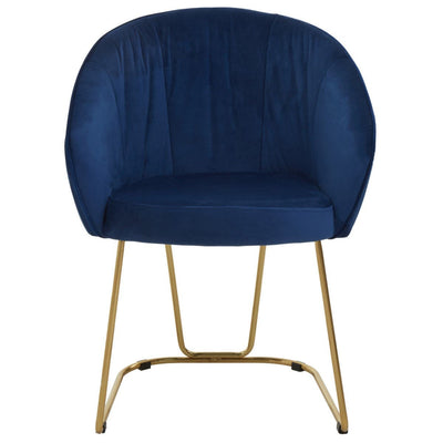 Noosa & Co. Living Veneto Midnight Velvet Dinner Chair House of Isabella UK