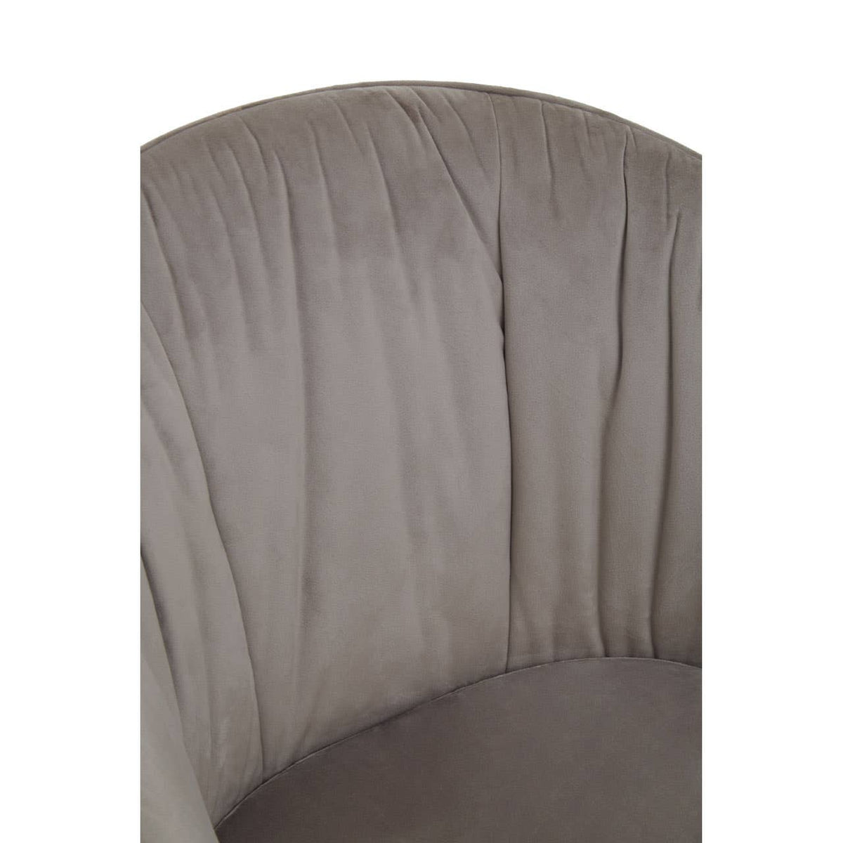 Veneto Mink Velvet Dinner Chair.