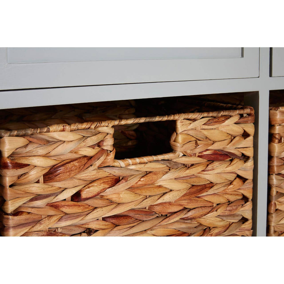 Vermont Two Drawers Four Baskets Cabinet.