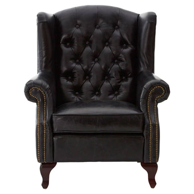 Noosa & Co. Living Victor Black Scroll Armchair House of Isabella UK