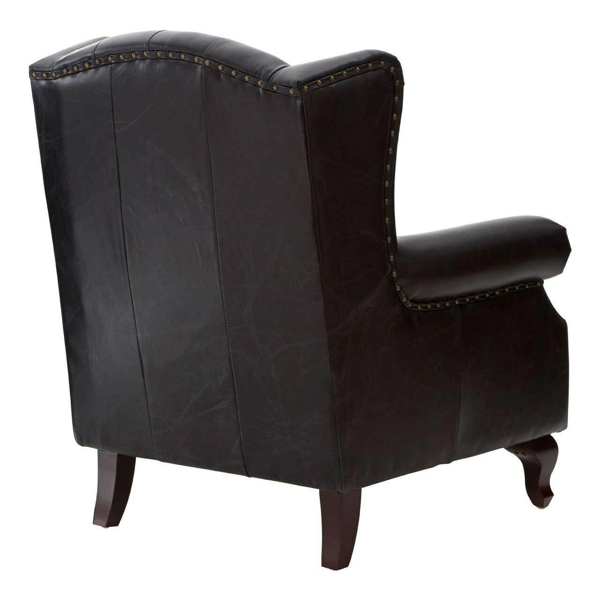 Victor Black Scroll Armchair.