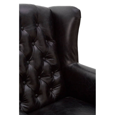 Noosa & Co. Living Victor Black Scroll Armchair House of Isabella UK