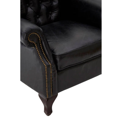 Noosa & Co. Living Victor Black Scroll Armchair House of Isabella UK