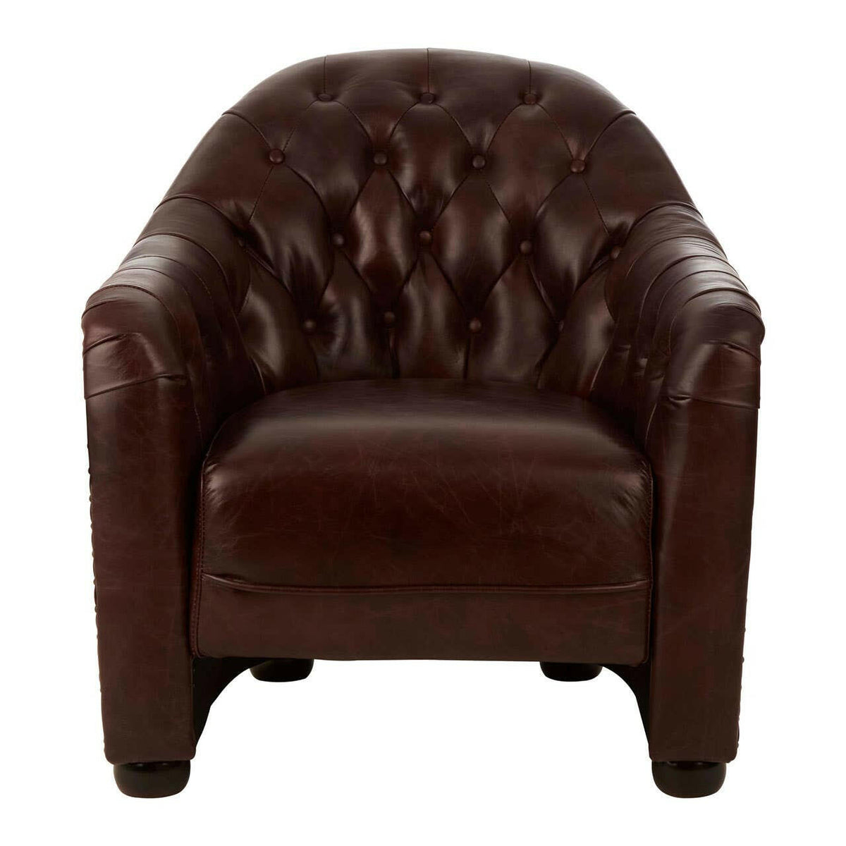 Victor Classic Armchair With Buttoned Back.