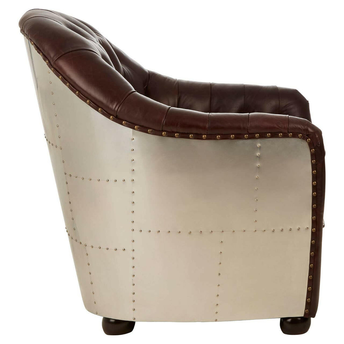 Victor Classic Armchair With Buttoned Back.