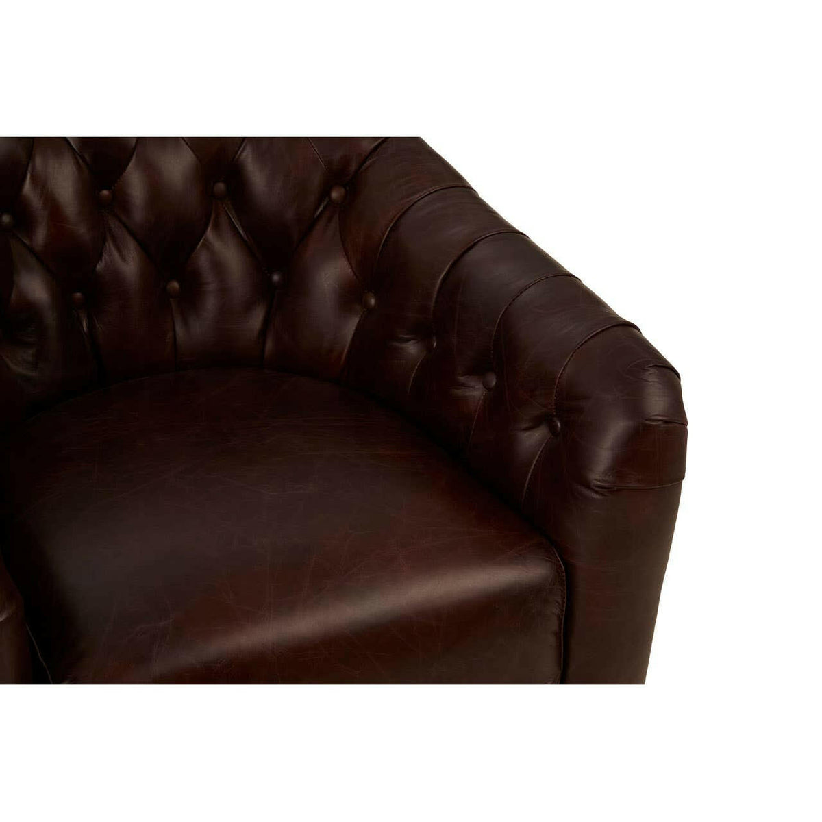 Victor Classic Armchair With Buttoned Back.