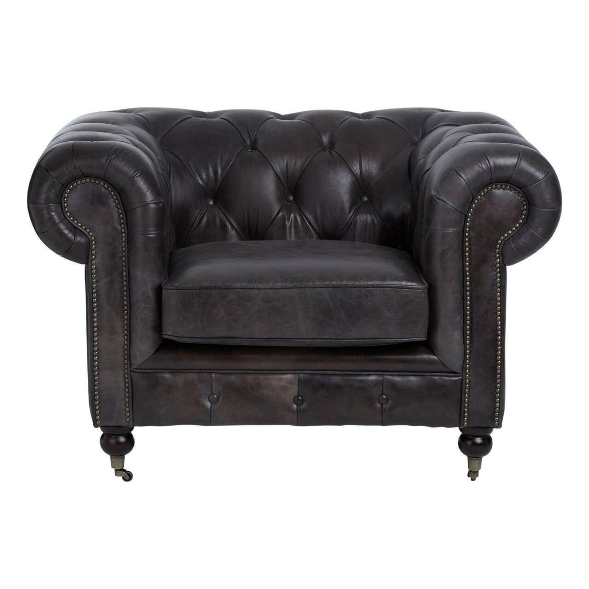 Victor Dark Grey Chair.