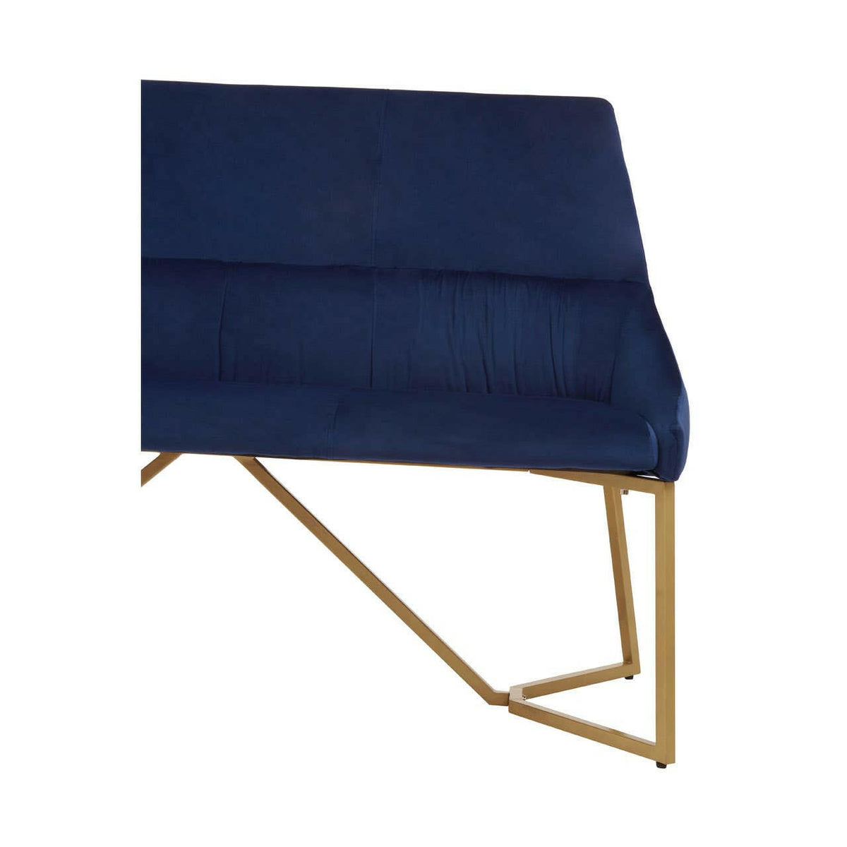 Vieste Midnight Velvet Bench.
