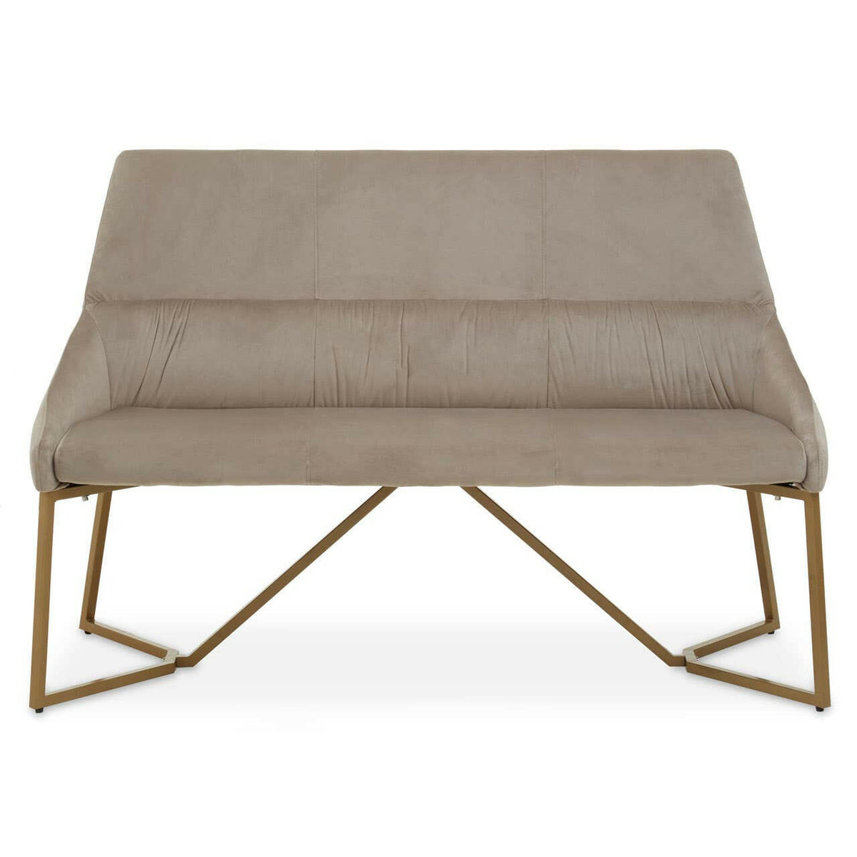 Vieste Mink Velvet Bench.