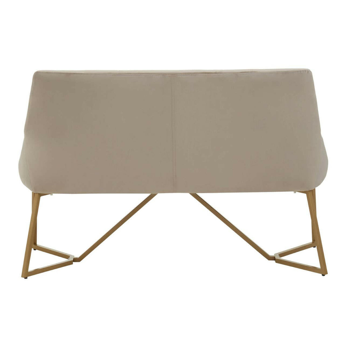 Vieste Mink Velvet Bench.