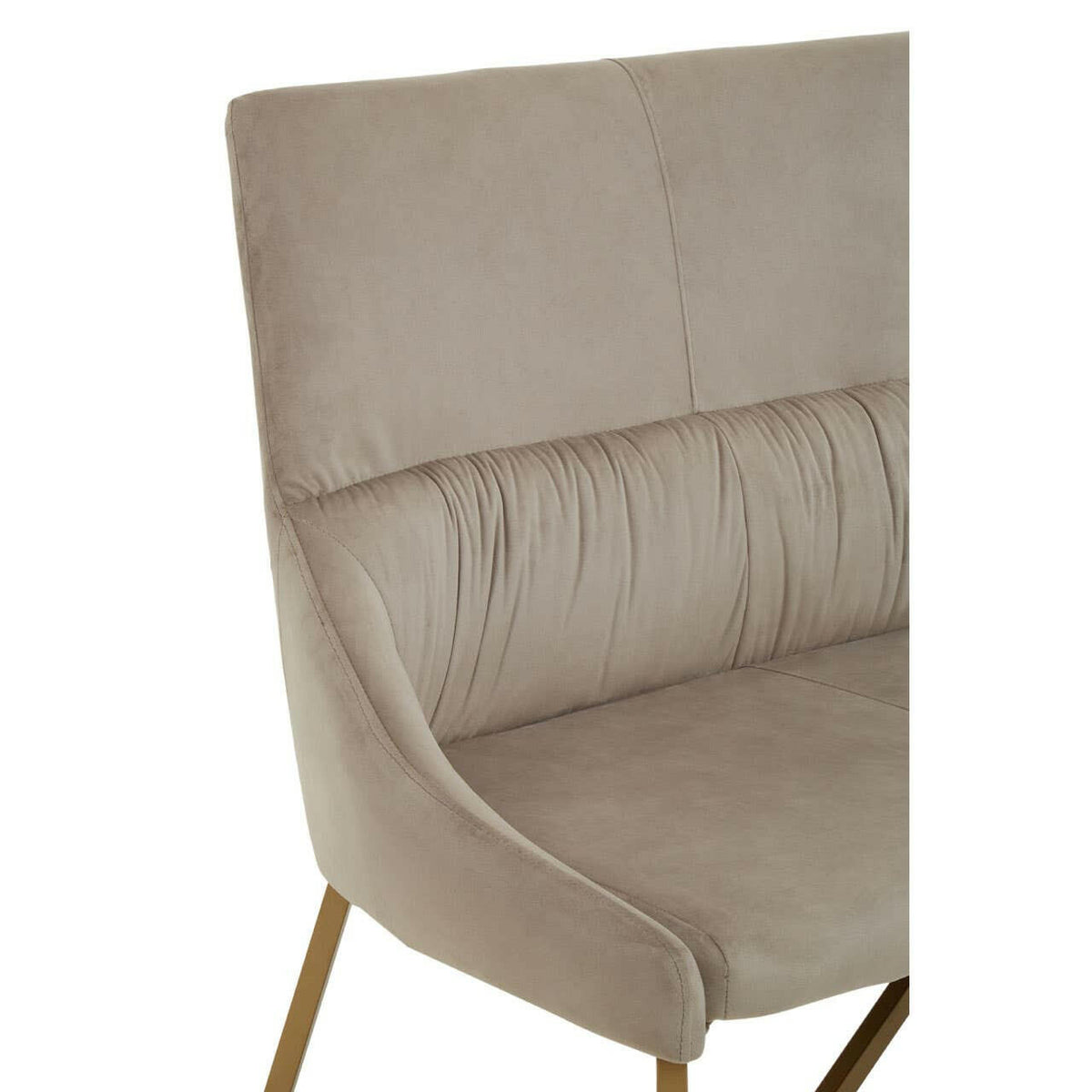 Vieste Mink Velvet Bench.