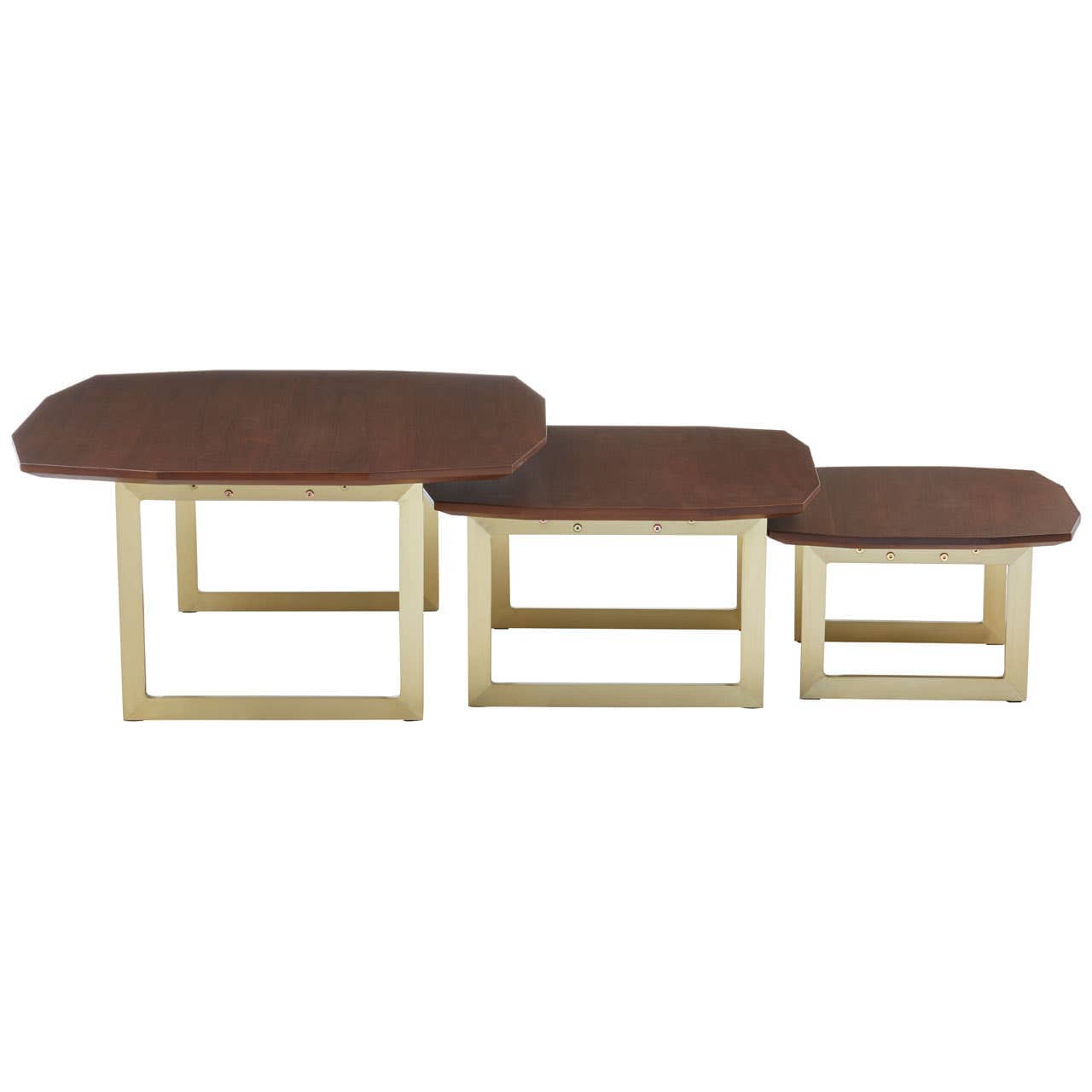 Noosa & Co. Living Villi Set of Three Nesting Side Tables House of Isabella UK