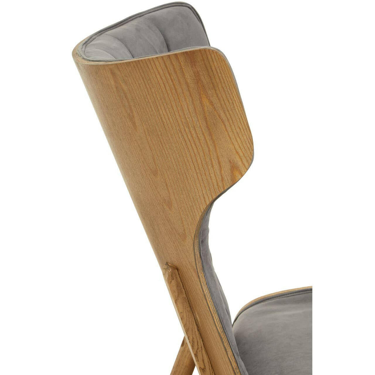 Vinsi Dark Grey Velvet Chair.