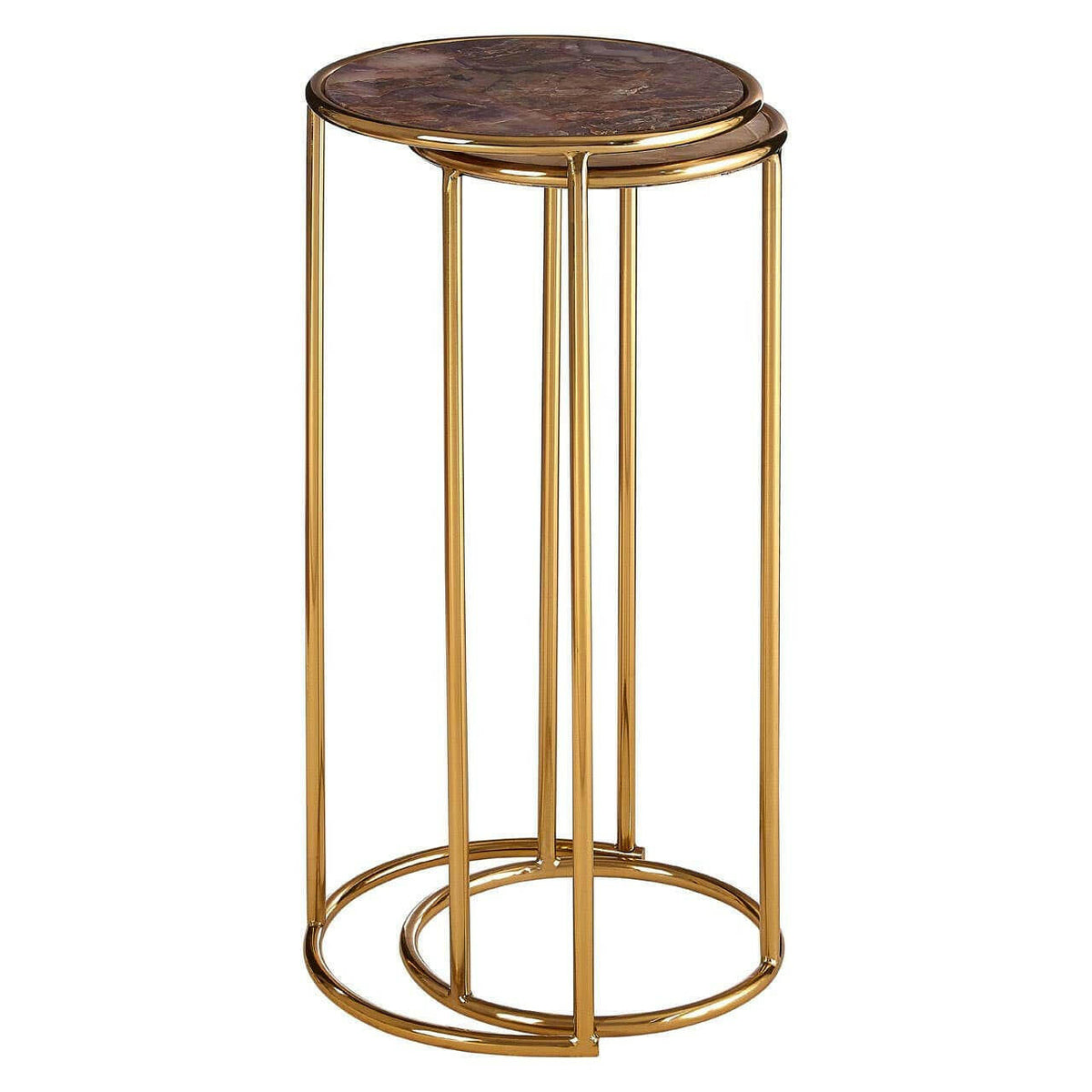 Vita Set Of 2 Nesting Side Tables.