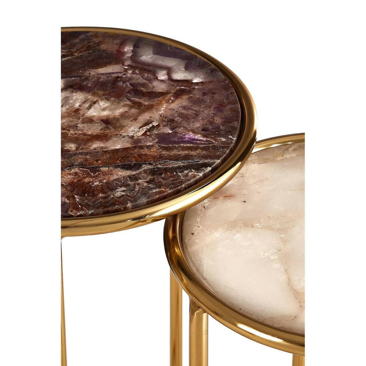 Vita Set Of 2 Nesting Side Tables.