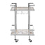 Noosa & Co. Living Vita White Agate Drinks Trolley House of Isabella UK