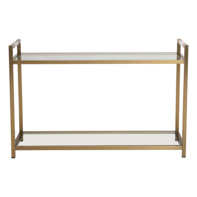 Noosa & Co. Living Vogue Matte Gold Console Table House of Isabella UK