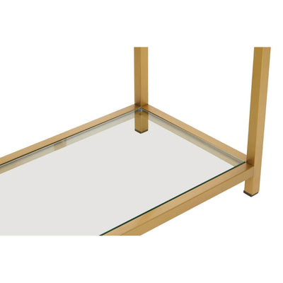 Noosa & Co. Living Vogue Matte Gold Console Table House of Isabella UK