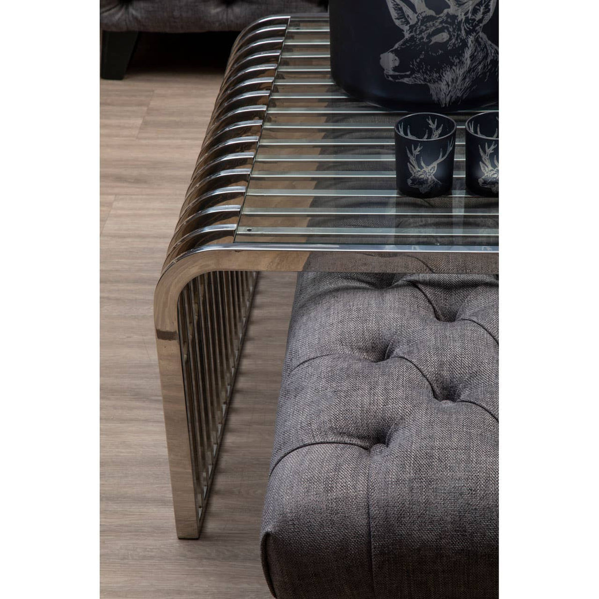 Vogue Slatted Coffee Table.