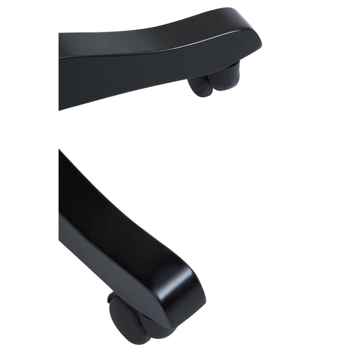 Walson Black Leather Effect Home Office Chair.