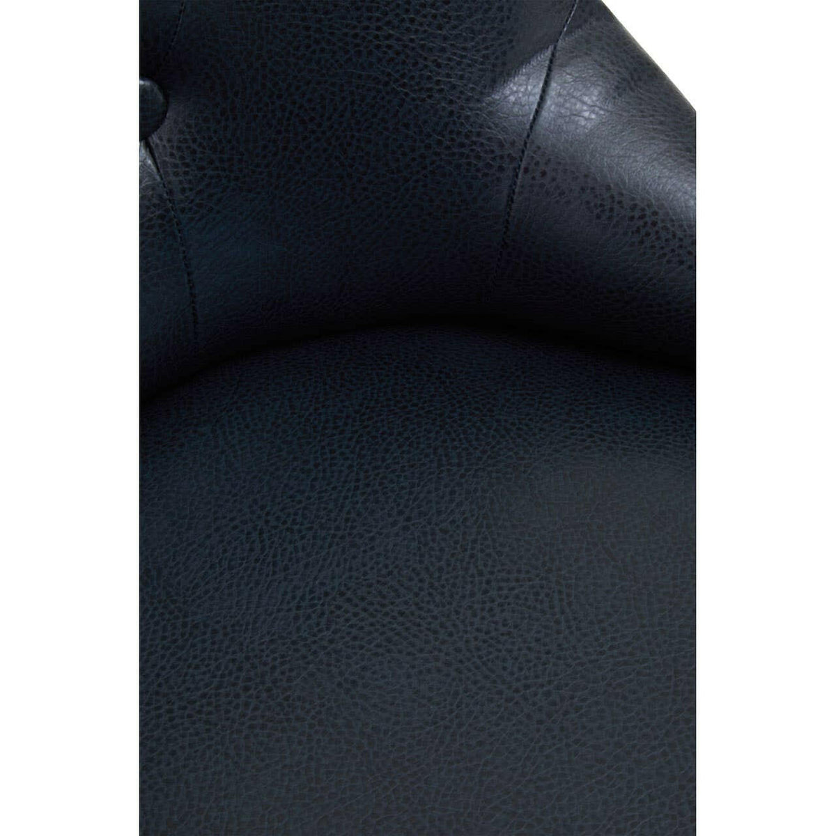 Walson Black Leather Effect Home Office Chair.