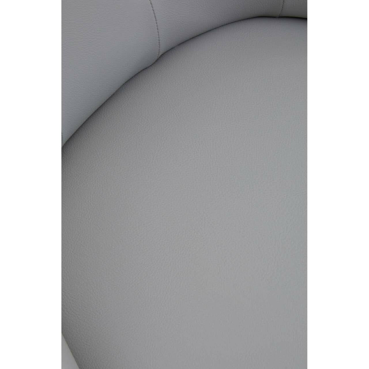 Walson Grey Leather Effect Home Office Chair.