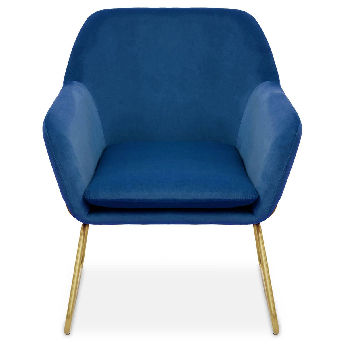 Xander Midnight Velvet Armchair.