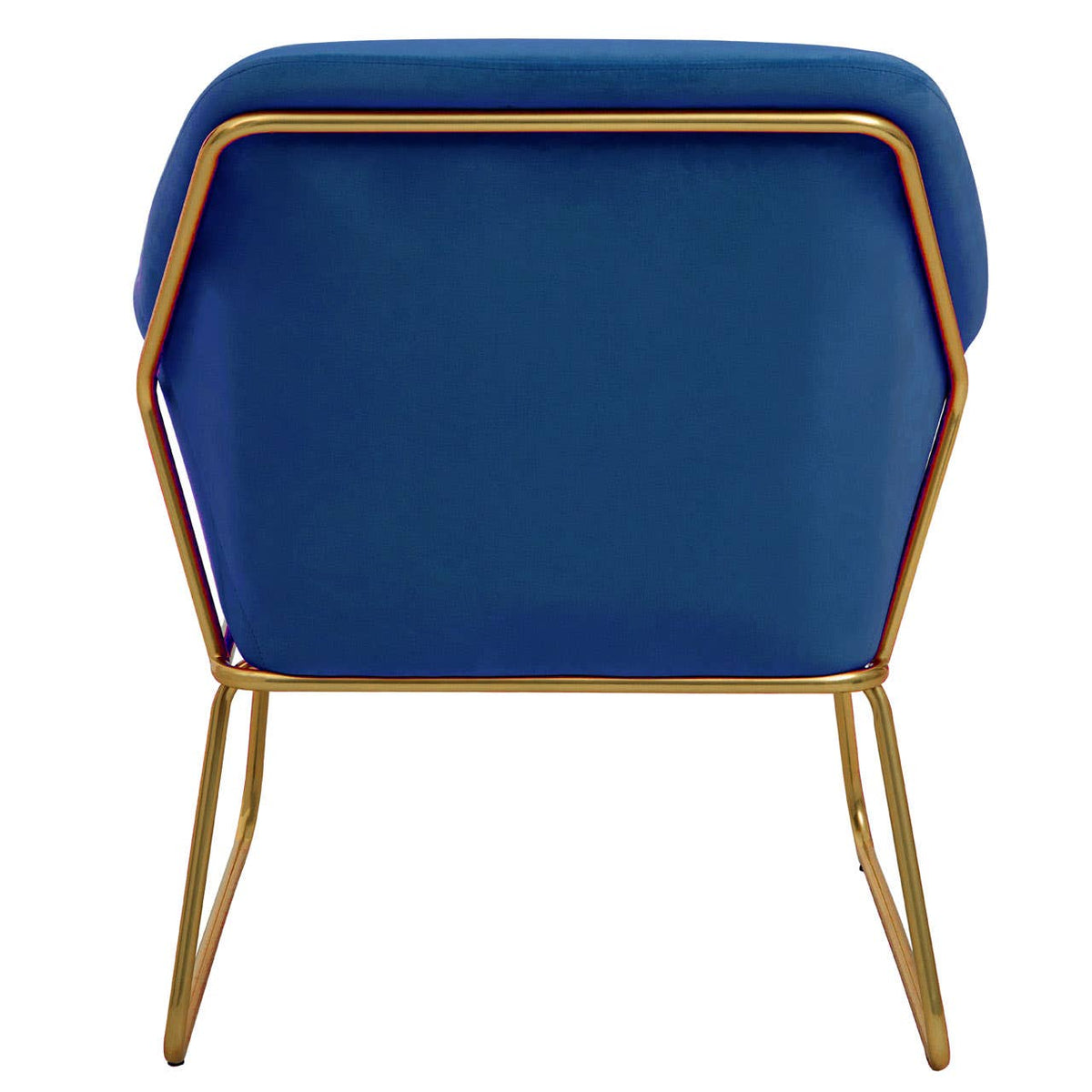 Xander Midnight Velvet Armchair.