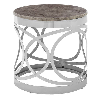 Noosa & Co. Living Yasmin Marble Side Table House of Isabella UK