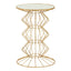 Noosa & Co. Living Yaxi Gold Finish Frame Table House of Isabella UK