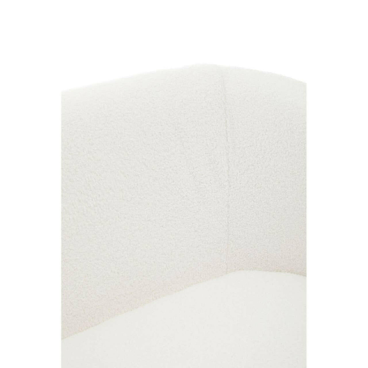 Yazmin Two Seat Sofa With Black Finish Legs.