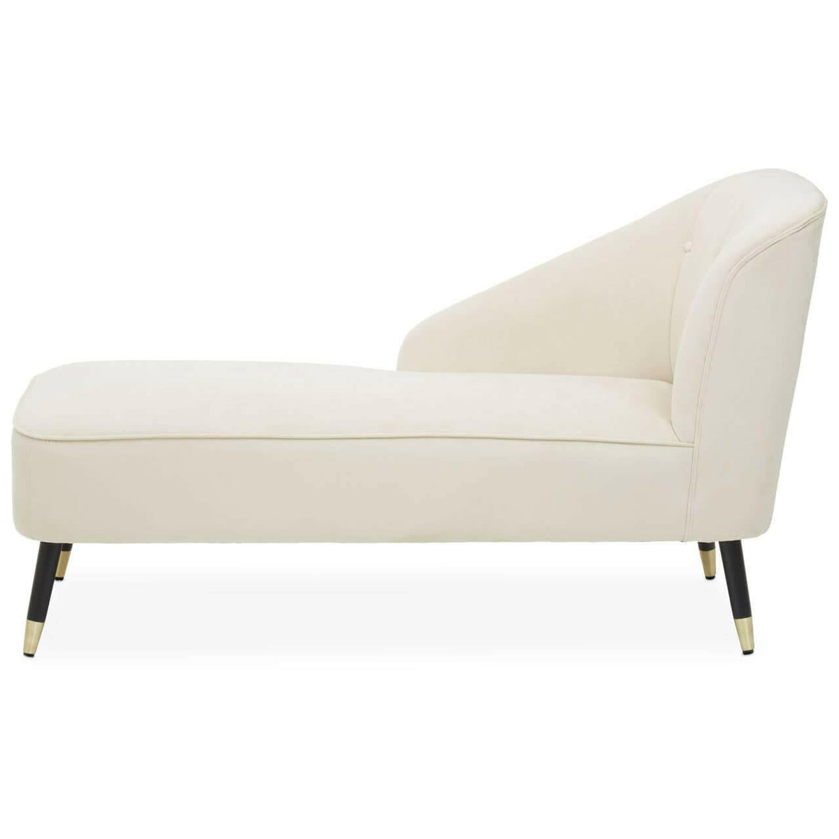 Yvette Mink Velvet Chaise Lounge.