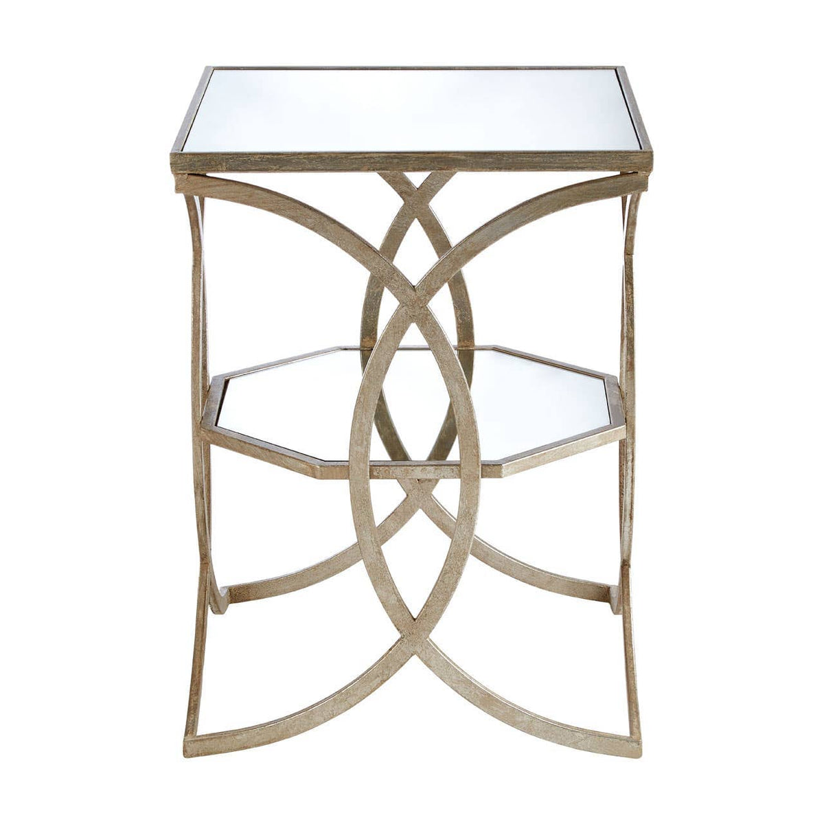 Zariah Cross Design Side Table.