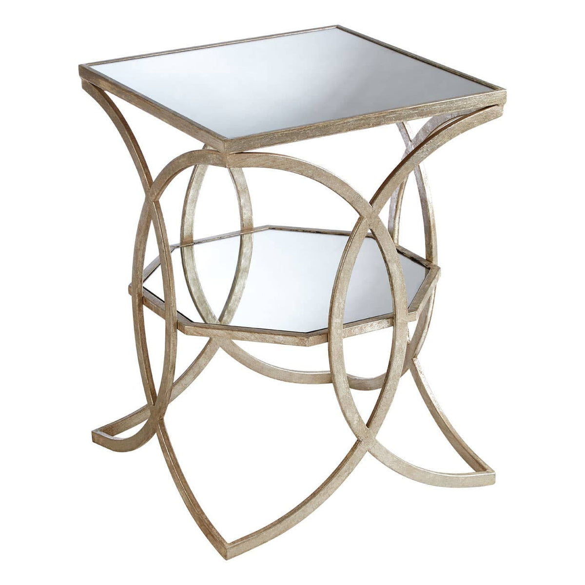 Zariah Cross Design Side Table.