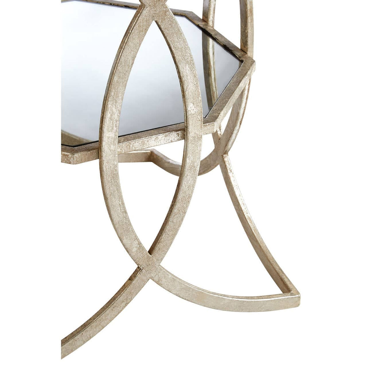 Zariah Cross Design Side Table.
